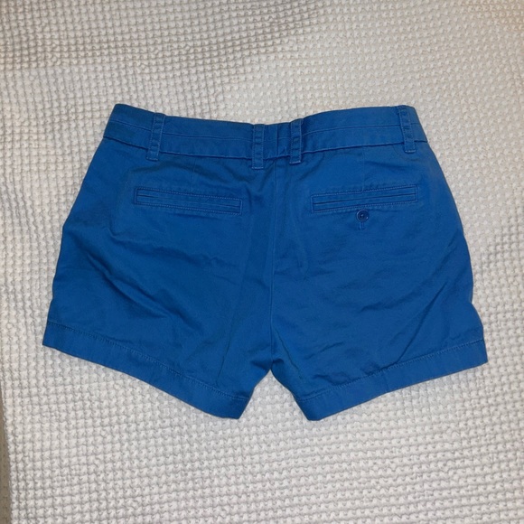 Indigo Blue J. Crew Chino Shorts (Different color from stock photo) - Picture 4 of 4